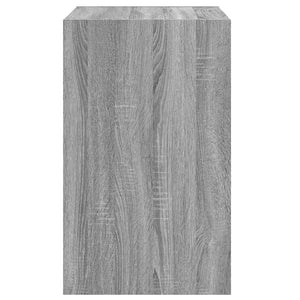 Παπουτσοθήκη Γκρι Sonoma 60x42x69 εκ. από Επεξεργ. Ξύλο