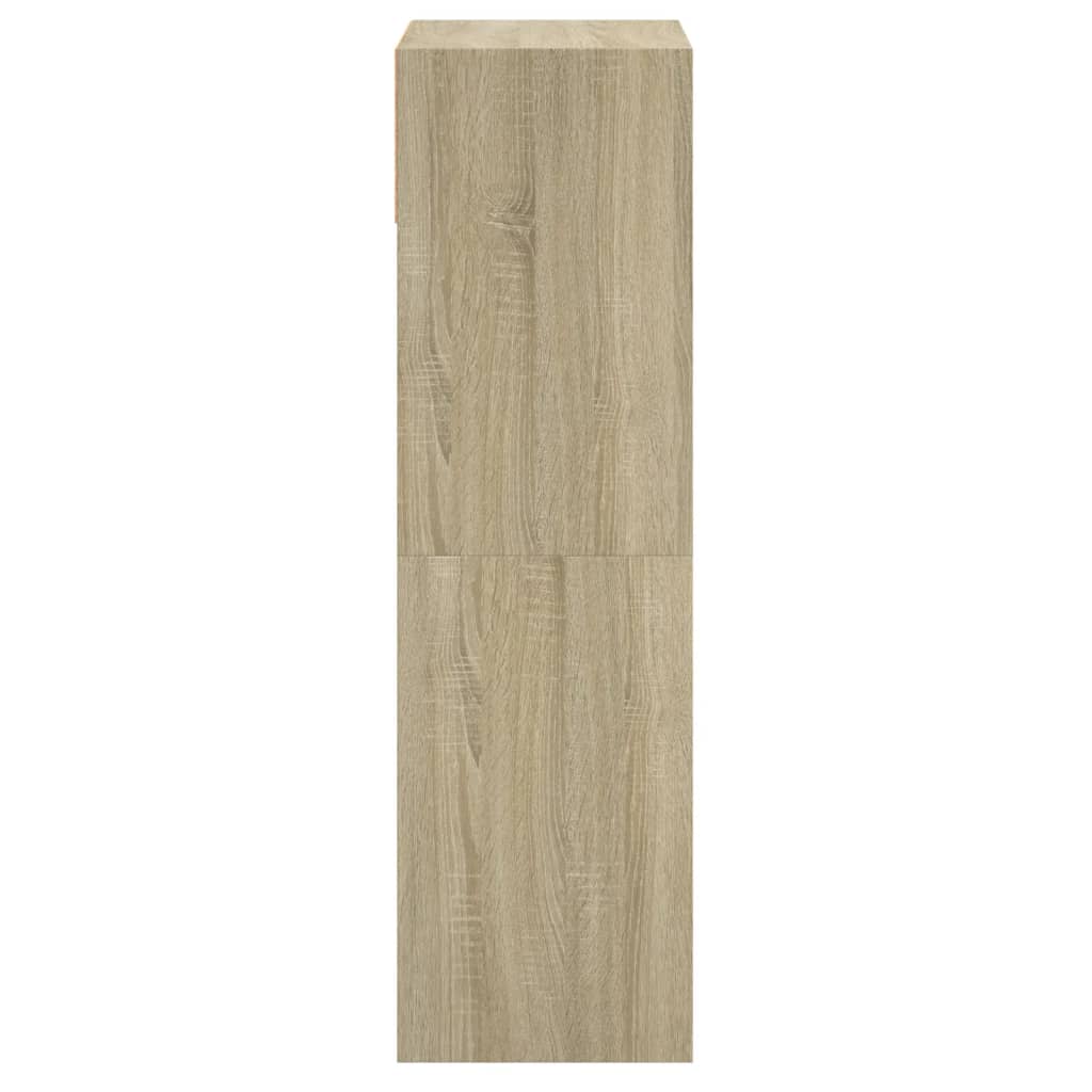Παπουτσοθήκη Sonoma Δρυς 60x34x116 εκ. από Επεξεργασμένο Ξύλο