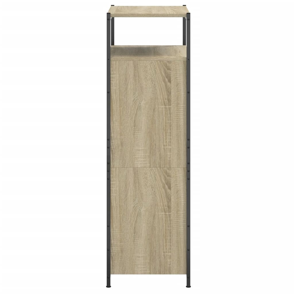 Παπουτσοθήκη Sonoma Δρυς 60x34x112 εκ. από Επεξεργασμένο Ξύλο
