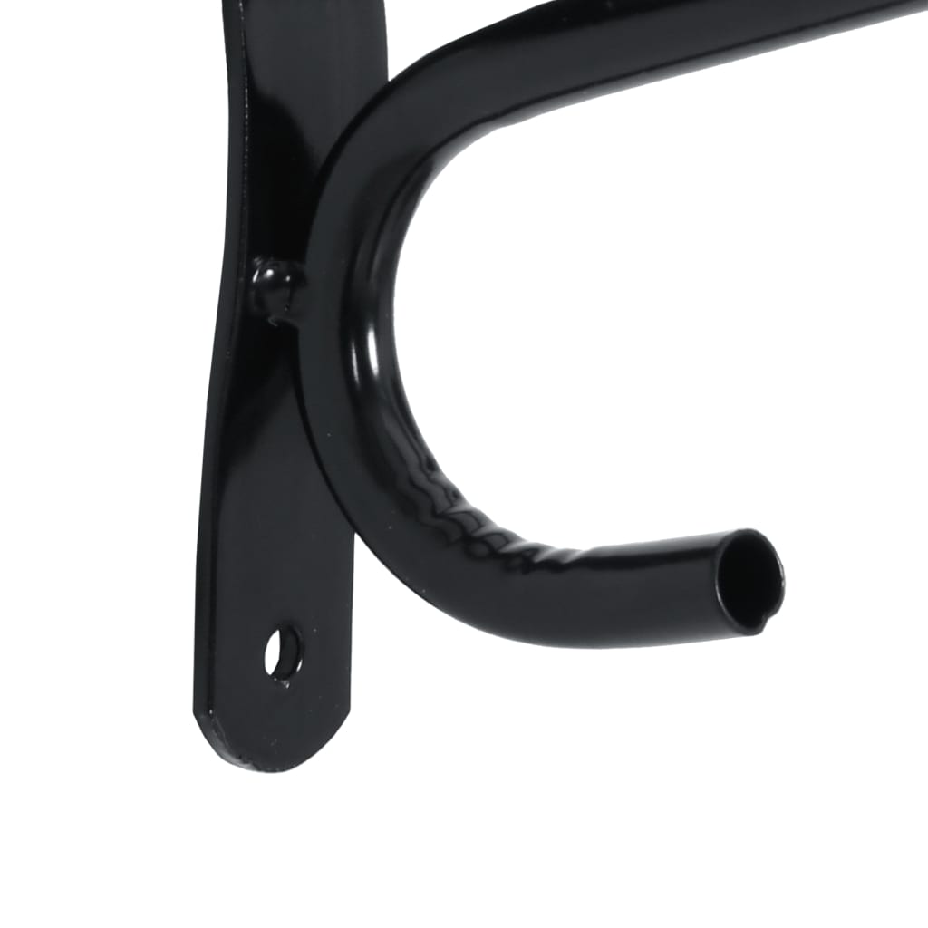 Καβαλέτο Σέλας Τοίχου Μαύρο Σιδερένιο - PAKOBAZAAR