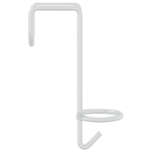 Άγκιστρο Κουβά Φορητό Ασημί από Γαλβανισμένο Χάλυβα - Pakobazaar