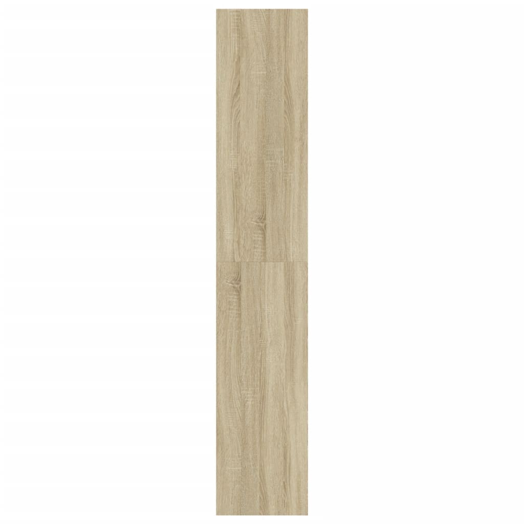 Παπουτσοθήκη με 4 Ανακλ. Συρτάρια Sonoma Δρυς 80x34x187,5 εκ.