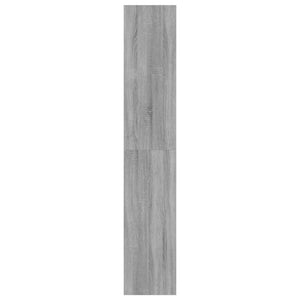 Παπουτσοθήκη με 4 Ανακλ. Συρτάρια Γκρι Sonoma 80x34x187,5 εκ. - Pakobazaar