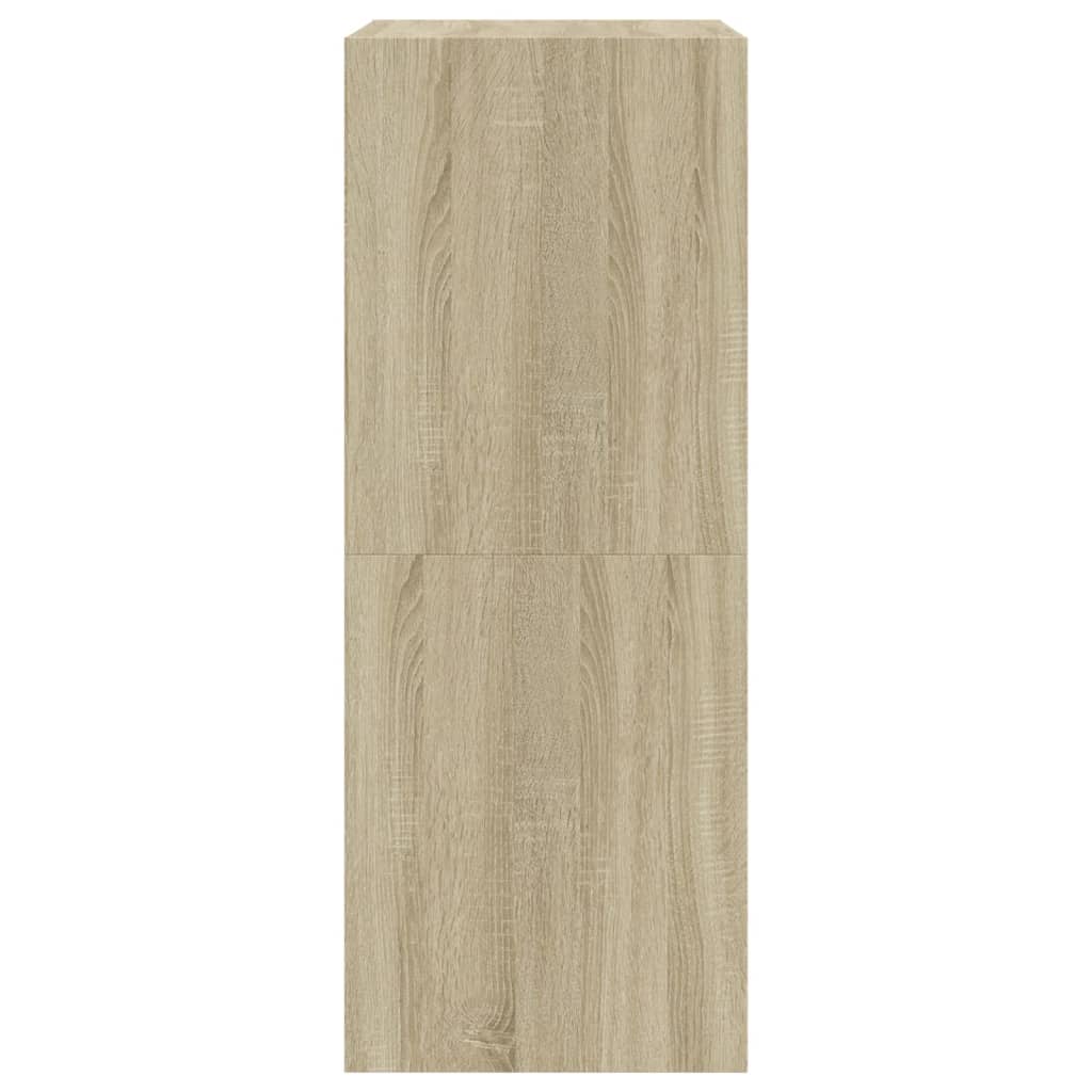 Παπουτσοθήκη με 2 Ανακλ. Συρτάρια Sonoma Δρυς 80x42x108 εκ.