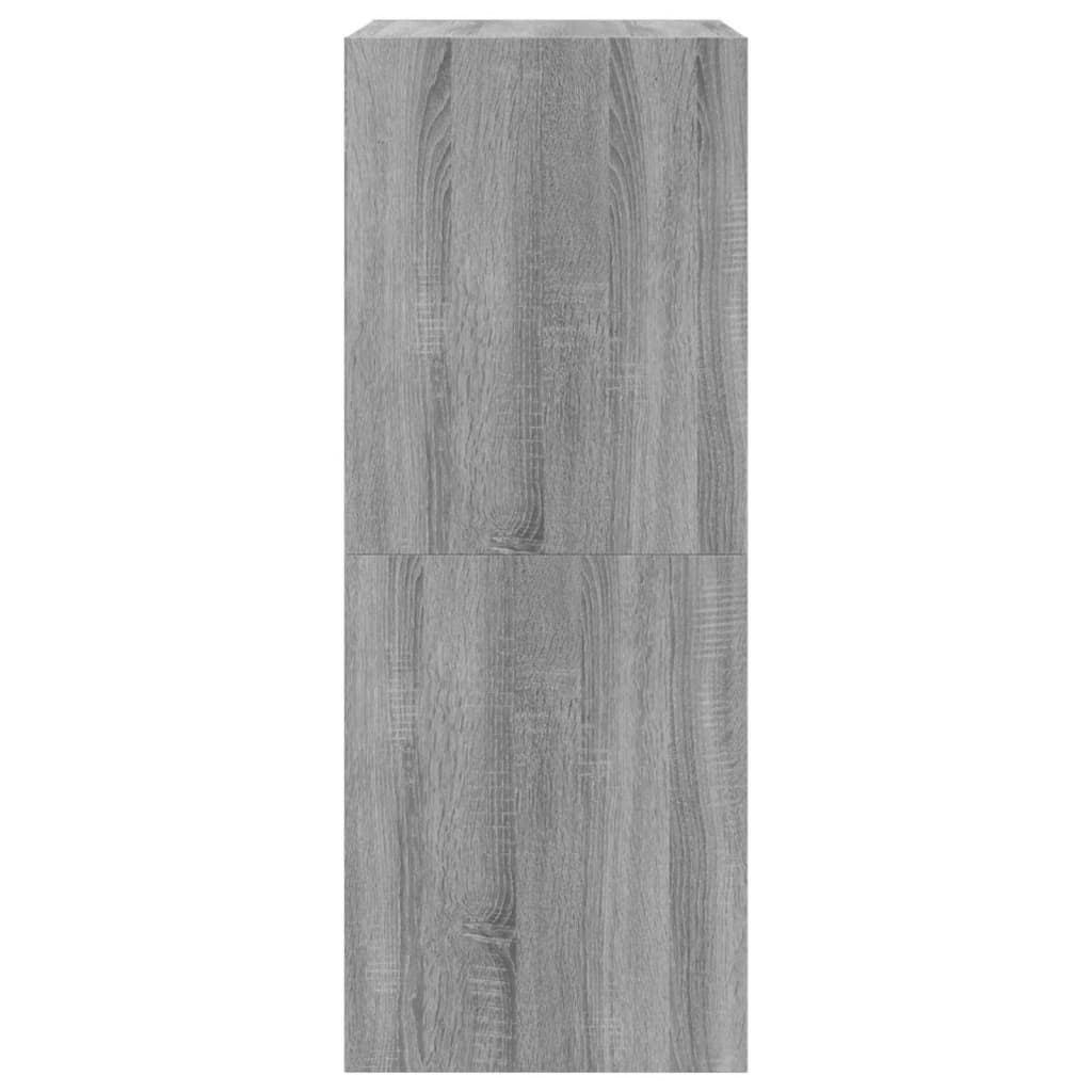 Παπουτσοθήκη με 2 Ανακλ. Συρτάρια Γκρι Sonoma 80x42x108 εκ.