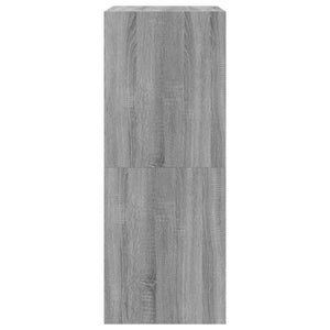 Παπουτσοθήκη με 2 Ανακλ. Συρτάρια Γκρι Sonoma 80x42x108 εκ.