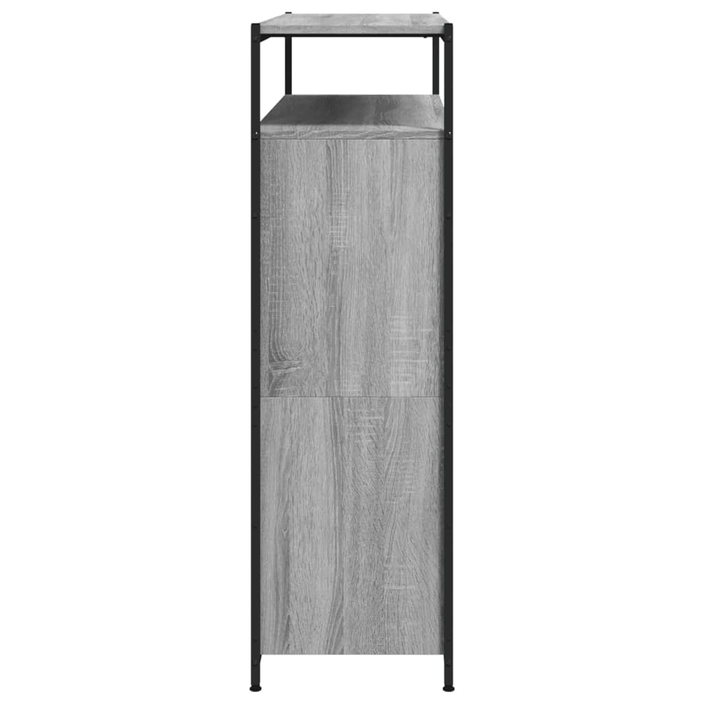 Παπουτσοθήκη με 4 Ανακλ. Συρτάρια Γκρι Sonoma 100x34x112 εκ.