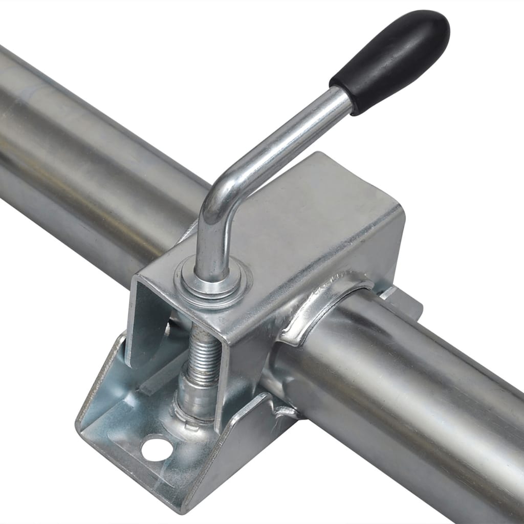 Ποδαράκι Τρέιλερ με Σφιγκτήρα 48 χιλ. και Σφήνες Τροχών - Pakobazaar