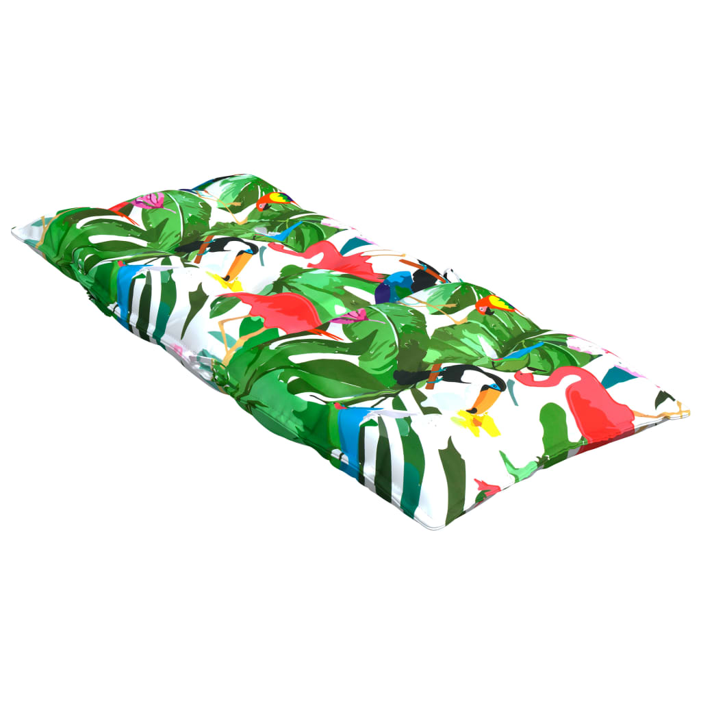 Μαξιλάρια Καρέκλας με Ψηλή Πλάτη 2 τεμ. Πολύχρωμα Ύφασμα Oxford