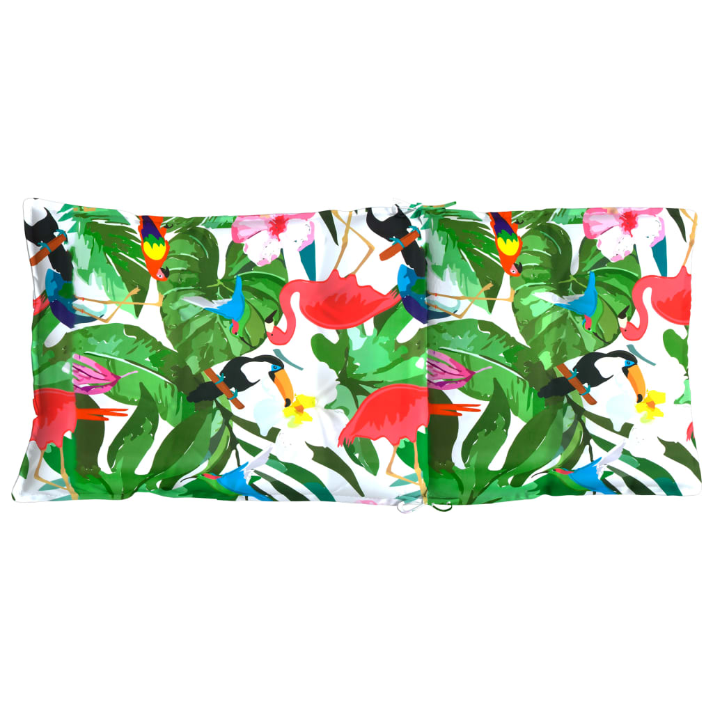 Μαξιλάρια Καρέκλας με Ψηλή Πλάτη 6 τεμ. Πολύχρωμα Ύφασμα Oxford