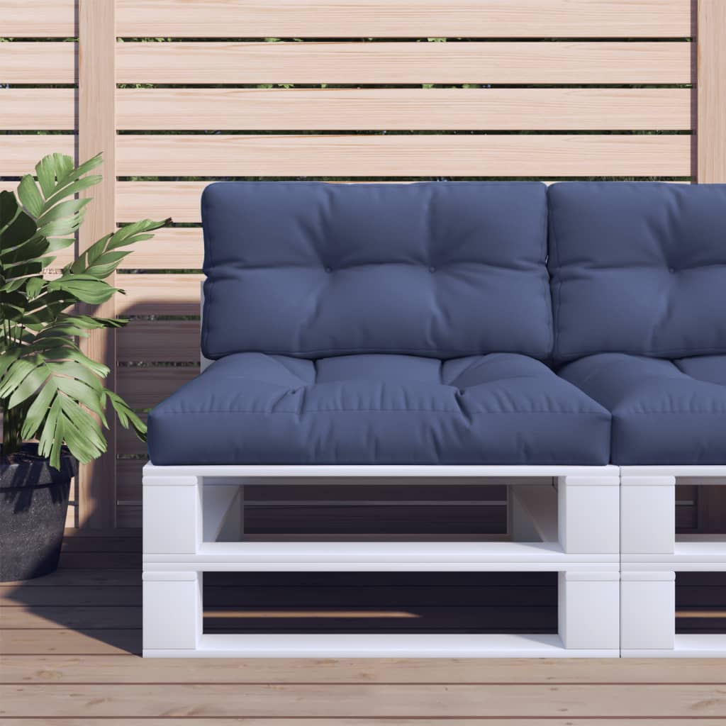 Μαξιλάρι Παλέτας Ναυτικό Μπλε 70x40x12 εκ. Ύφασμα Oxford - Pakobazaar