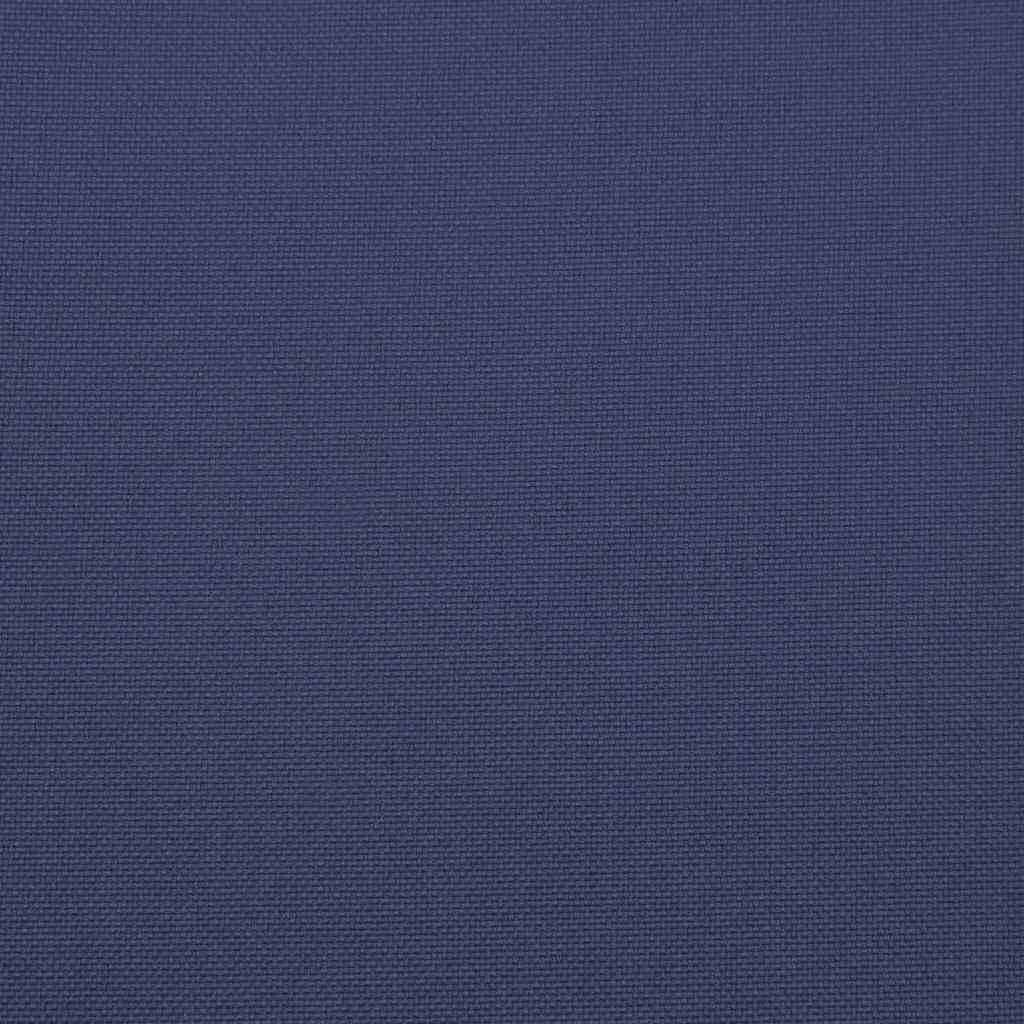 Μαξιλάρια Παλέτας 2 τεμ. Ναυτικό Μπλε 50x50x3 εκ. Ύφασμα Oxford