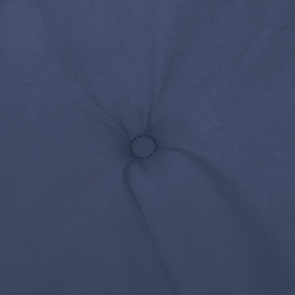 Μαξιλάρια Καρέκλας 6 τεμ. Ναυτικό Μπλε Υφασμάτινο