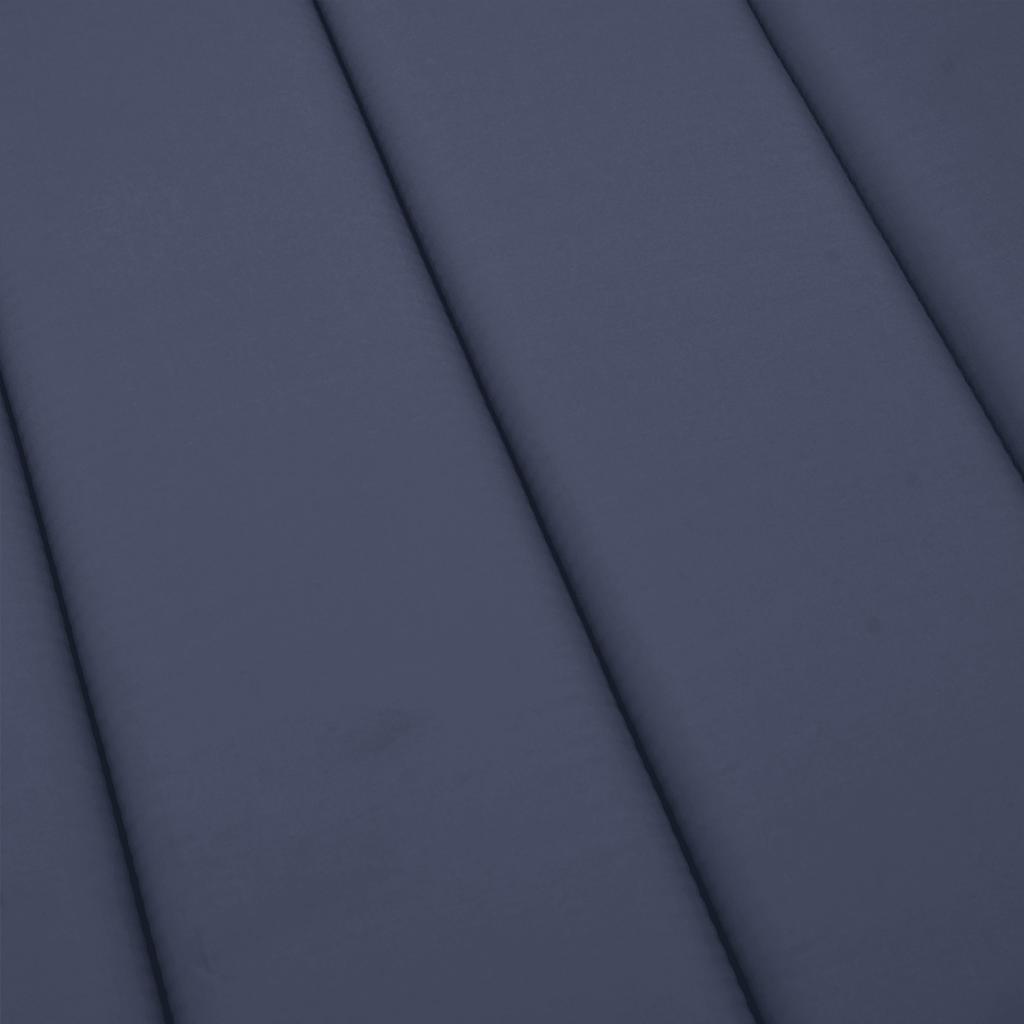 Μαξιλάρι Ξαπλώστρας Ναυτικό Μπλε 180x60x4 εκ. από Ύφασμα Oxford - Pakobazaar