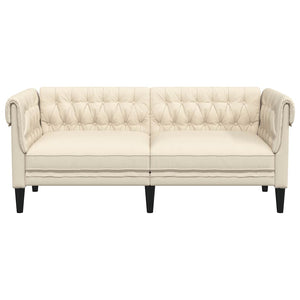 Καναπές Διθέσιος Chesterfield Λινό