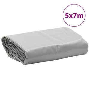 Μουσαμάς Γκρι 5 x 7 μ. 650 γρ./μ² - PAKOBAZAAR
