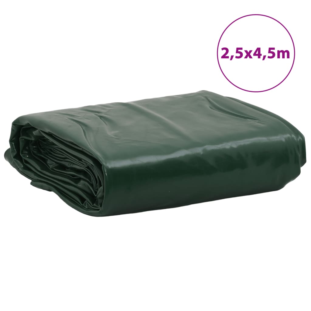 Μουσαμάς Πράσινος 2,5 x 4,5 μ. 650 γρ./μ² - PAKOBAZAAR