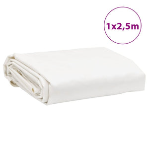 Μουσαμάς Λευκός 1 x 2,5 μ. 650 γρ./μ² - Pakobazaar