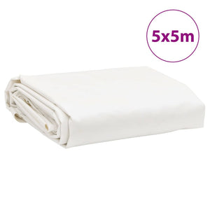 Μουσαμάς Λευκός 5 x 5 μ. 650 γρ./μ² - PAKOBAZAAR