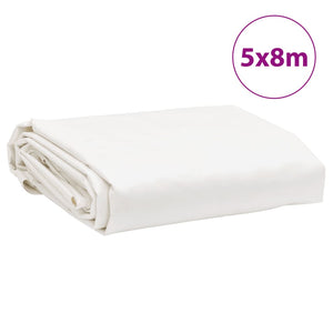 Μουσαμάς Λευκός 5 x 8 μ. 650 γρ./μ² - PAKOBAZAAR