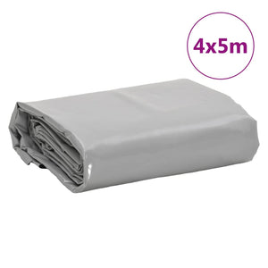 Μουσαμάς Γκρι 650 γρ./μ.² 4x5 μ. - PAKOBAZAAR