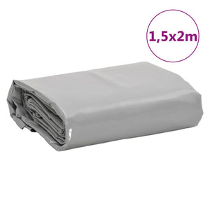 Μουσαμάς Γκρι 1,5 x 2 μ. 650 γρ./μ² - PAKOBAZAAR