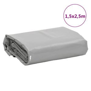 Μουσαμάς Γκρι 1,5 x 2,5 μ. 650 γρ./μ² - PAKOBAZAAR