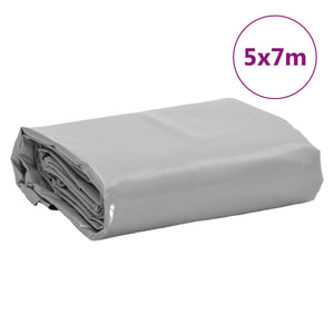 Μουσαμάς Γκρι 5 x 7 μ. 650 γρ./μ² - PAKOBAZAAR