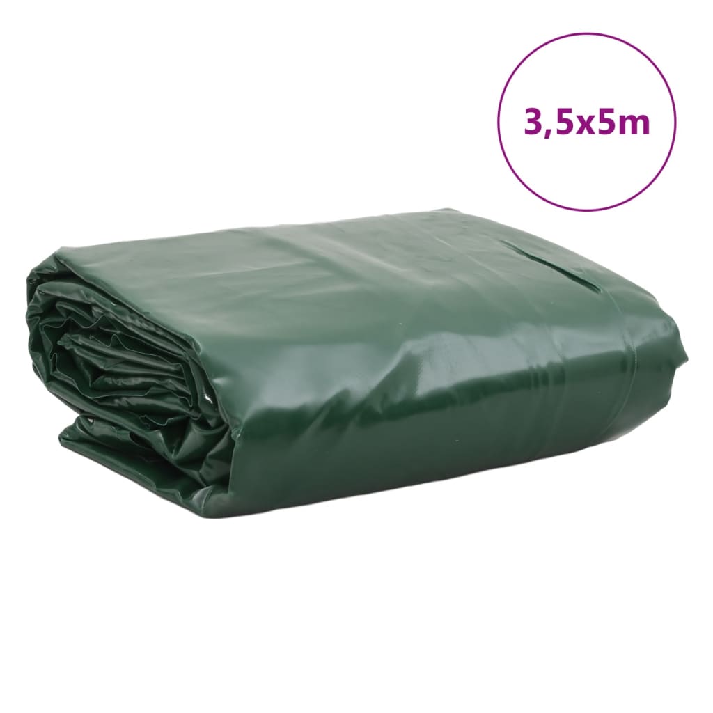 Μουσαμάς Πράσινος 650 γρ./μ.² 3,5x 5 μ. - PAKOBAZAAR
