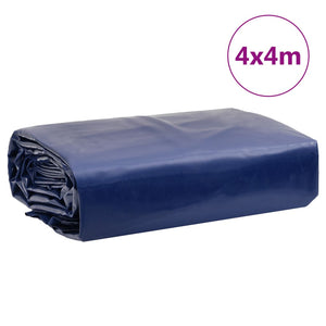 Μουσαμάς Μπλε 4 x 4 μ. 650 γρ./μ² - PAKOBAZAAR