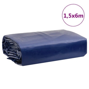 Μουσαμάς Μπλε 1,5 x 6 μ. 650 γρ./μ² - PAKOBAZAAR