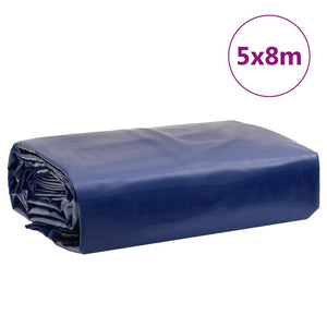 Μουσαμάς Μπλε 5 x 8 μ. 650 γρ./μ² - PAKOBAZAAR
