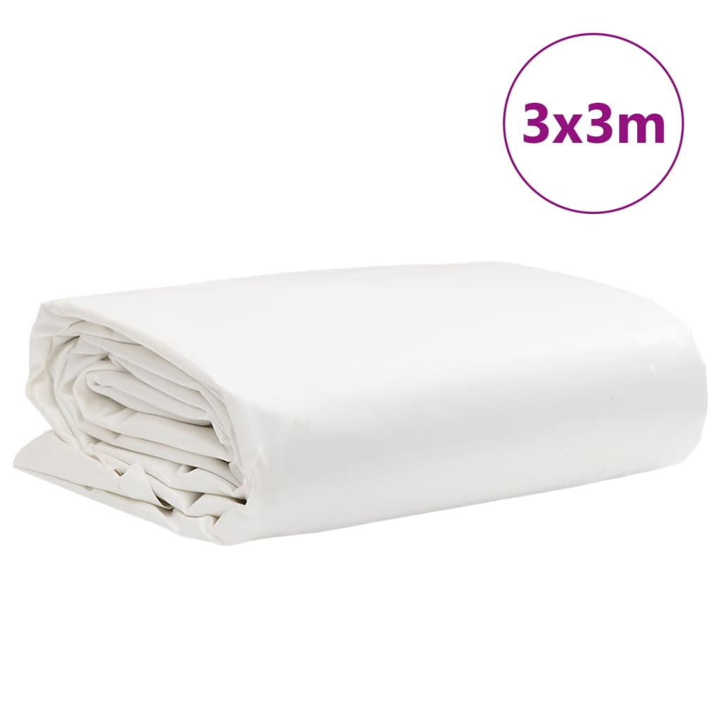 Μουσαμάς Λευκός 3 x 3 μ. 650 γρ./μ² - PAKOBAZAAR