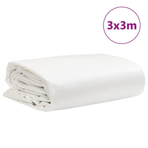 Μουσαμάς Λευκός 3 x 3 μ. 650 γρ./μ² - PAKOBAZAAR