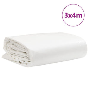 Μουσαμάς Λευκός 3 x 4 μ. 650 γρ./μ² - PAKOBAZAAR