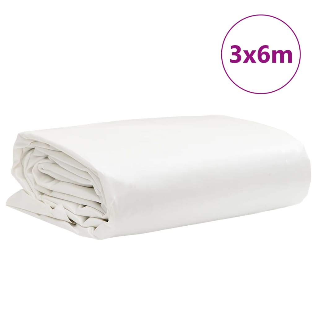 Μουσαμάς Λευκός 3 x 6 μ. 650 γρ./μ² - PAKOBAZAAR