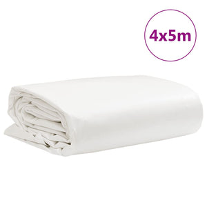 Μουσαμάς Λευκός 4 x 5 μ. 650 γρ./μ² - PAKOBAZAAR