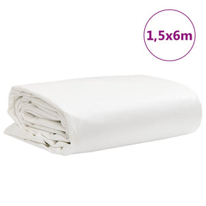 Μουσαμάς Λευκός 1,5 x 6 μ. 650 γρ./μ² - PAKOBAZAAR