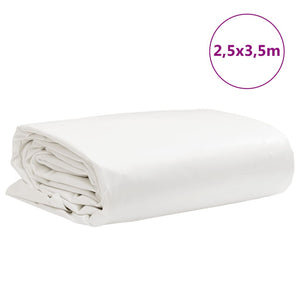Μουσαμάς Λευκός 2,5 x 3,5 μ. 650 γρ./μ² - Pakobazaar