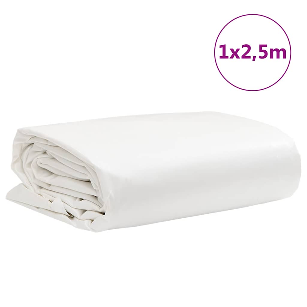 Μουσαμάς Λευκός 1 x 2,5 μ. 650 γρ./μ² - PAKOBAZAAR