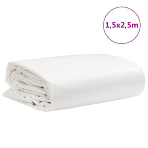 Μουσαμάς Λευκός 1,5 x 2,5 μ. 650 γρ./μ² - PAKOBAZAAR