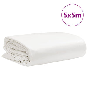 Μουσαμάς Λευκός 5 x 5 μ. 650 γρ./μ² - PAKOBAZAAR