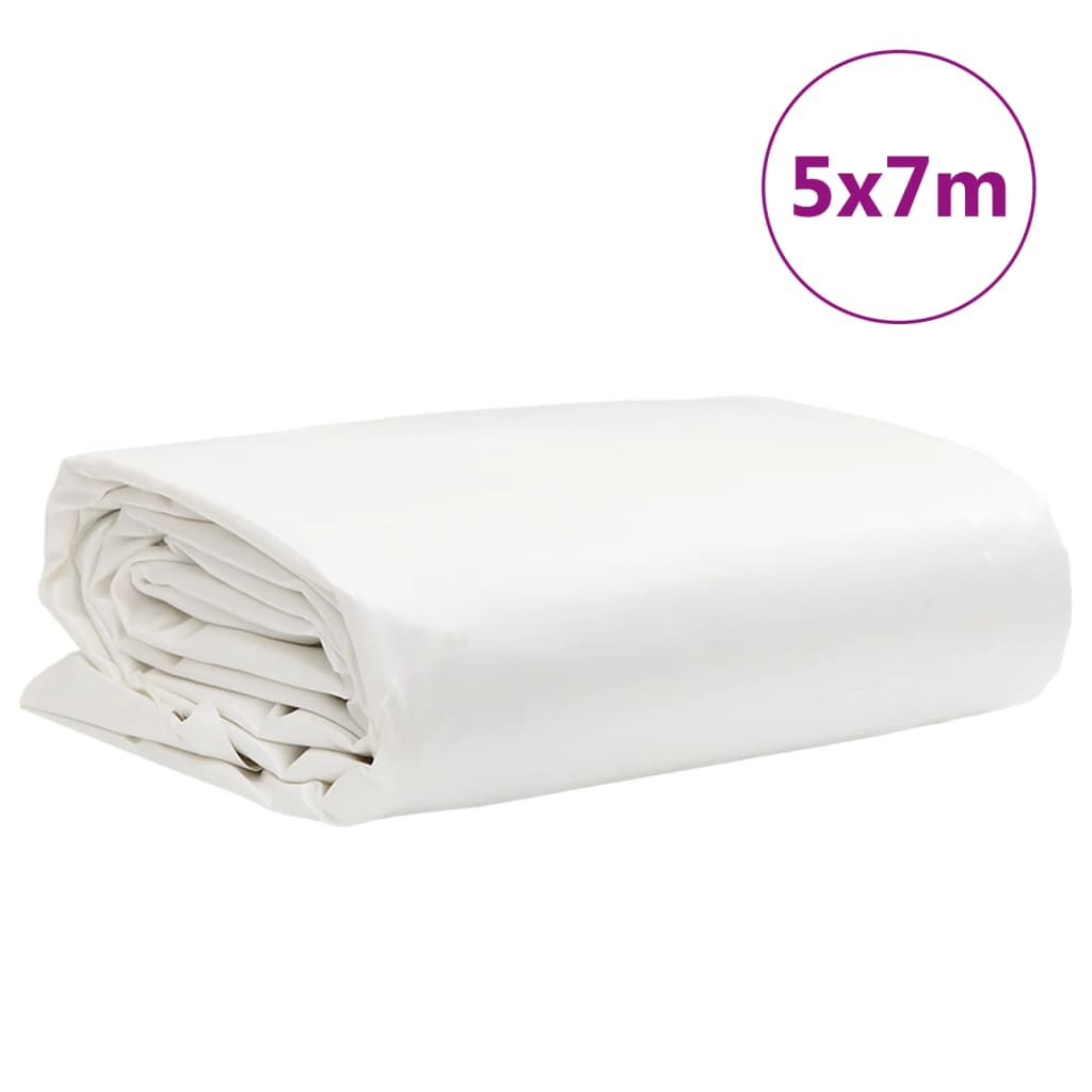 Μουσαμάς Λευκός 5 x 7 μ. 650 γρ./μ² - Pakobazaar