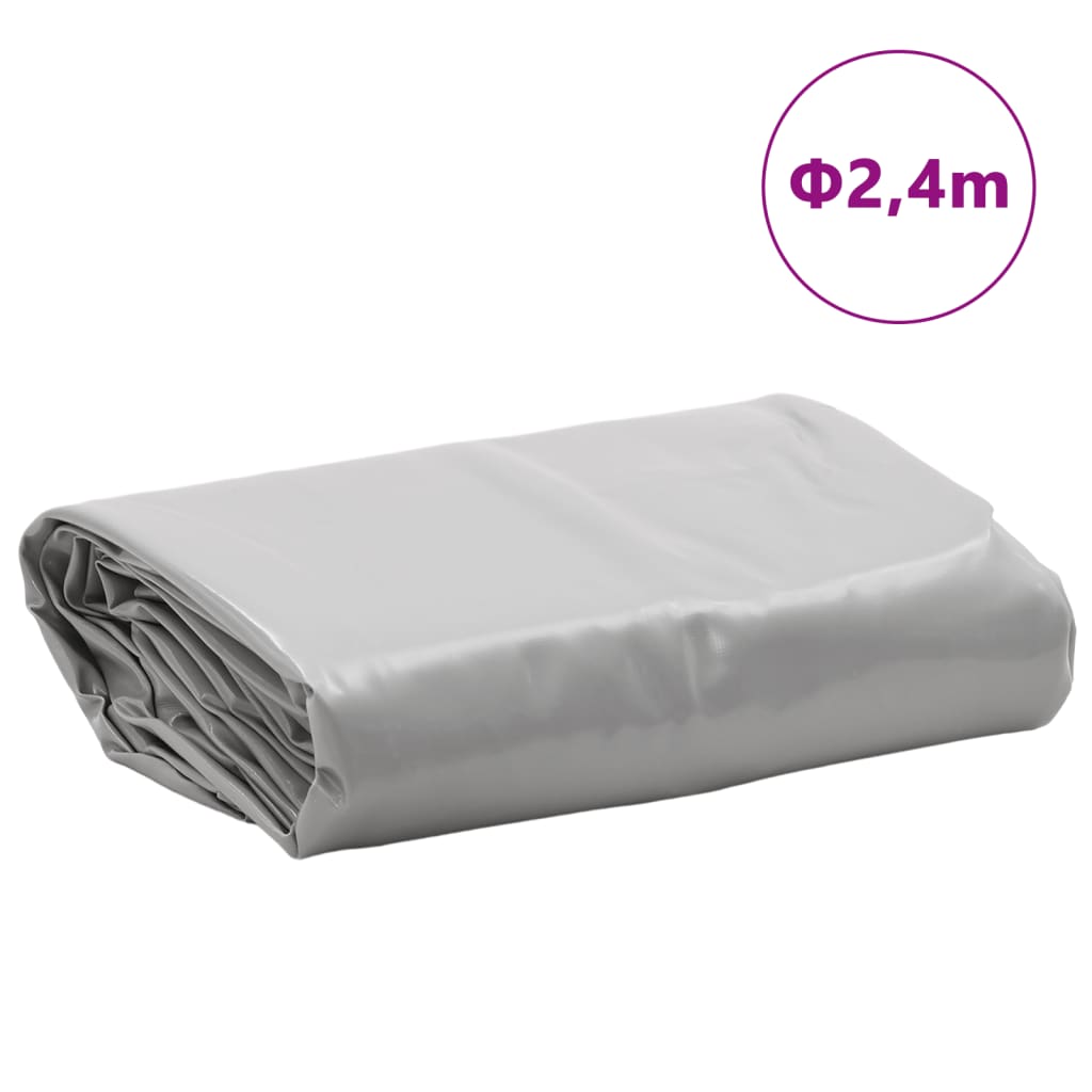 Μουσαμάς Γκρι Ø 2,4 μ. 650 γρ./μ²