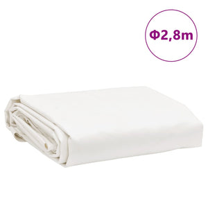Μουσαμάς Λευκός Ø 2,8 μ. 650 γρ./μ² - PAKOBAZAAR