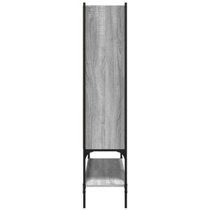 Βιβλιοθήκη Γκρι Sonoma 102x30x141,5 εκ. από Επεξεργασμένο Ξύλο