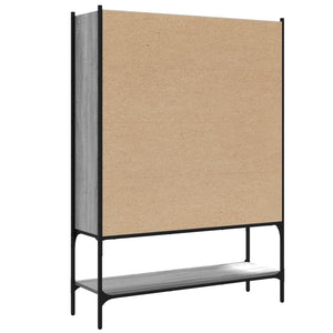 Βιβλιοθήκη Γκρι Sonoma 102x30x141,5 εκ. από Επεξεργασμένο Ξύλο