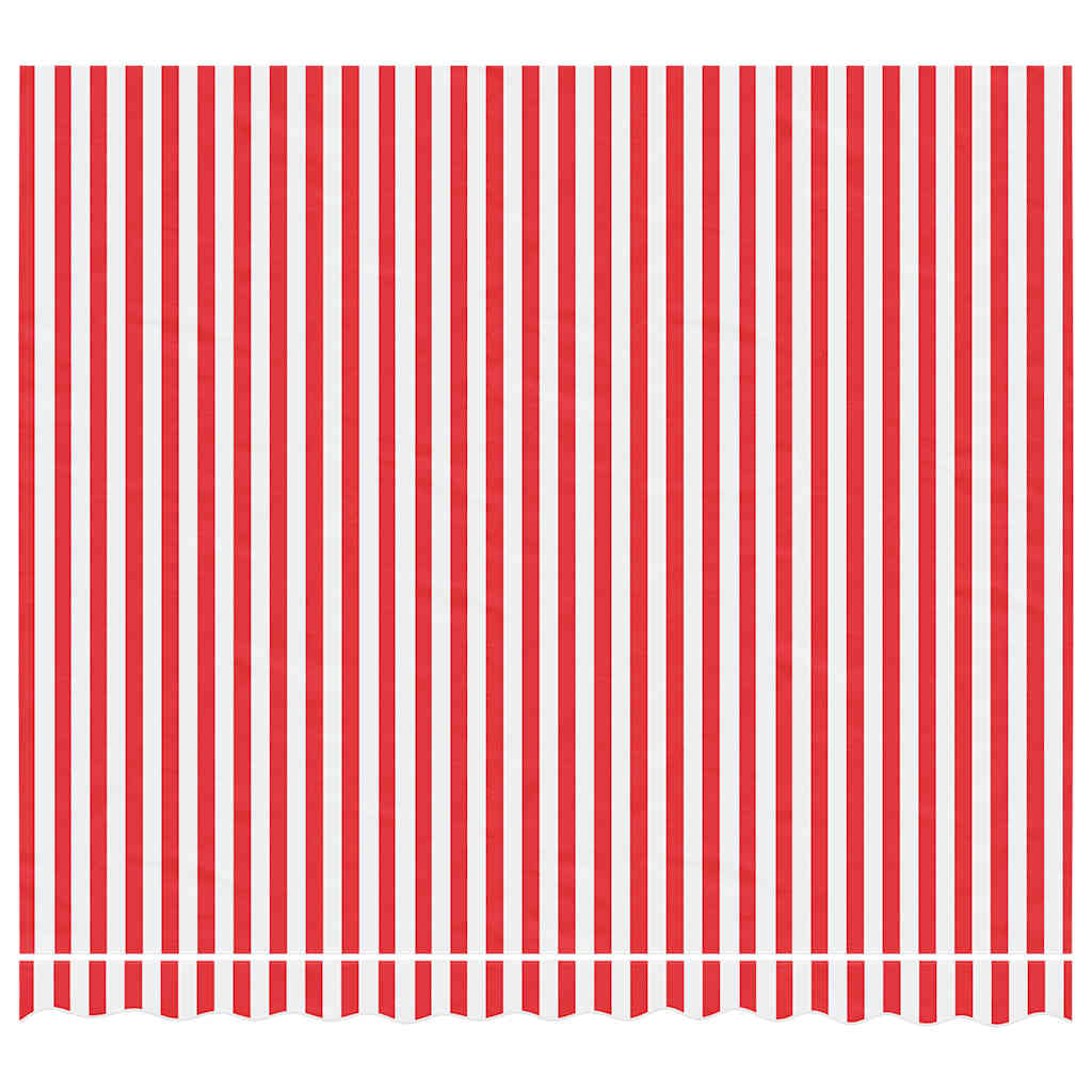 Τεντόπανο Ανταλλακτικό Ριγέ Κόκκινο / Λευκό 3 x 2,5 μ. - Pakobazaar