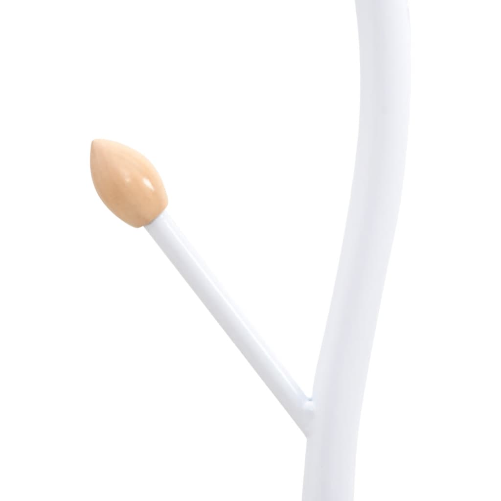 Καλόγερος Λευκός 177 εκ. Σίδερο με Ηλεκτροστατική Βαφή Πούδρας - Pakobazaar