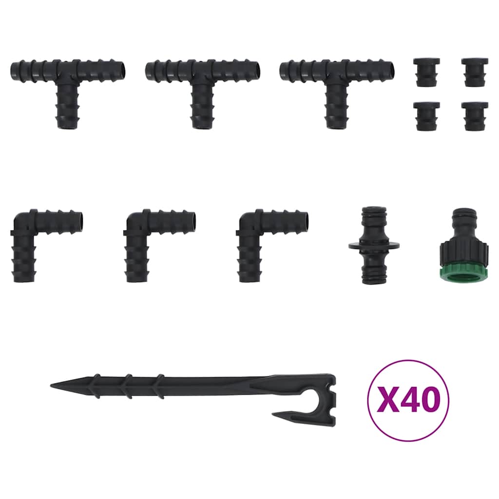 Εύκαμπτος Σωλήνας Ποτίσματος Κήπου 100μ./0,6" Καουτσούκ και PVC - PAKOBAZAAR